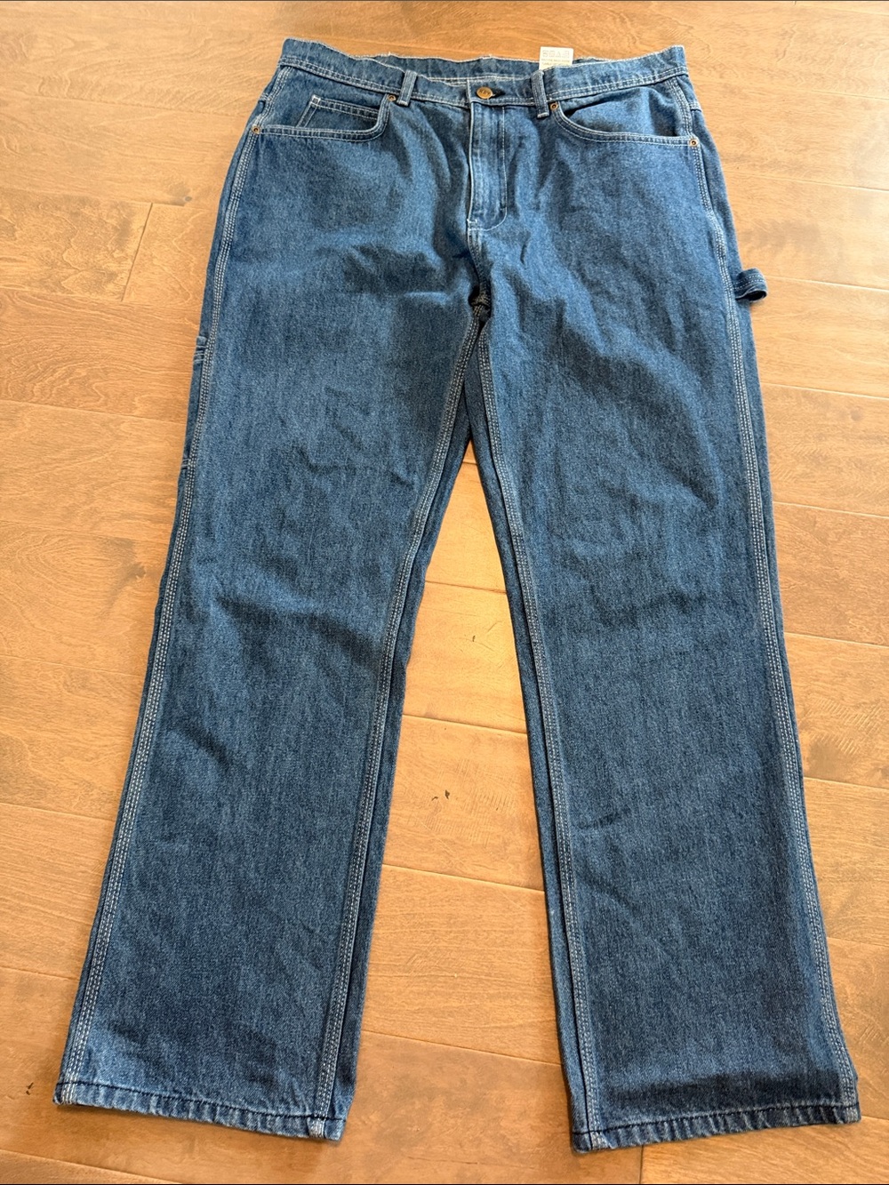 Key Men's Dark Blue Denim Jeans - Classic Straight Fit